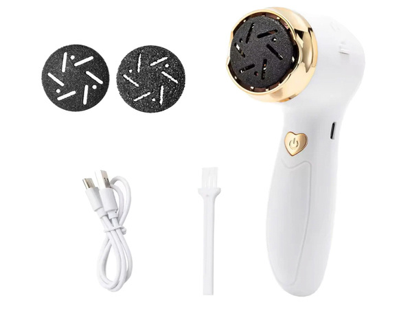 Electric heel file cordless heel saw pumice stone