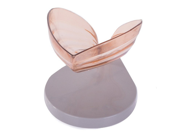 Soap leaf bath soap dish drain