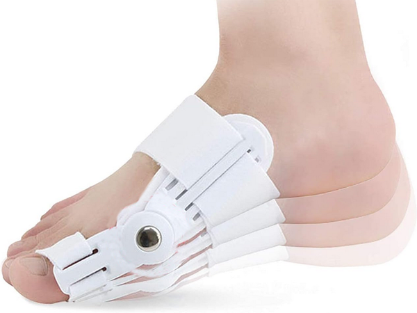 HALLUX VALGUS LÁBUJJ ORTÉZIS 2 DARAB STABILIZÁTOR EXPANDER