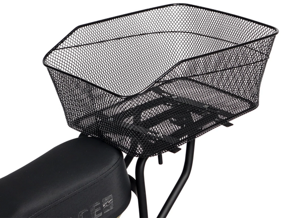 Veľký košík na bicykel kovový košík na batožinu silný skrutkovací