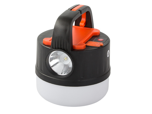 KEMPOVANIE KEMPINGOVÉ SVETLO DOBÍJATEĽNÉ LED USB TURISTICKÝ REFLEKTOR HÁK