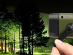 DYNAMO SOLAR TORCH 3 LED KINETIC HAND CRANK CLIP