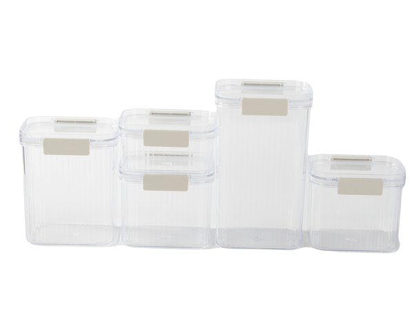 Toidu konteinerid pasta toidu konteiner koos pitseriga komplekt 5 tk