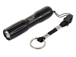 Taktická mini svítilna na klíče na baterie