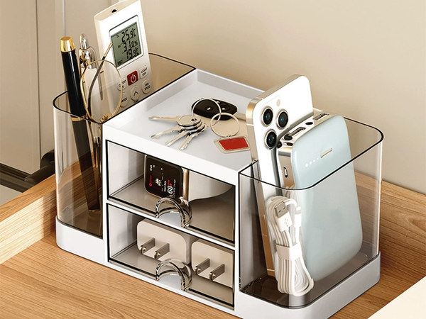 Organiseur de bureau tiroir armoire étagères de bureau pour petits objets