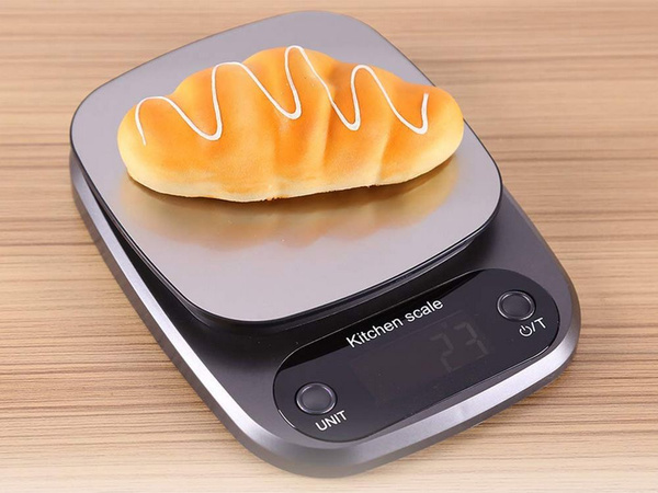 Pesas electronicas de cocina lcd hogar precisión exacta hasta 3 kg 0,1 g