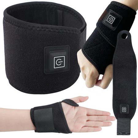 Wrist pain warming brace usb orthosis 3 levels
