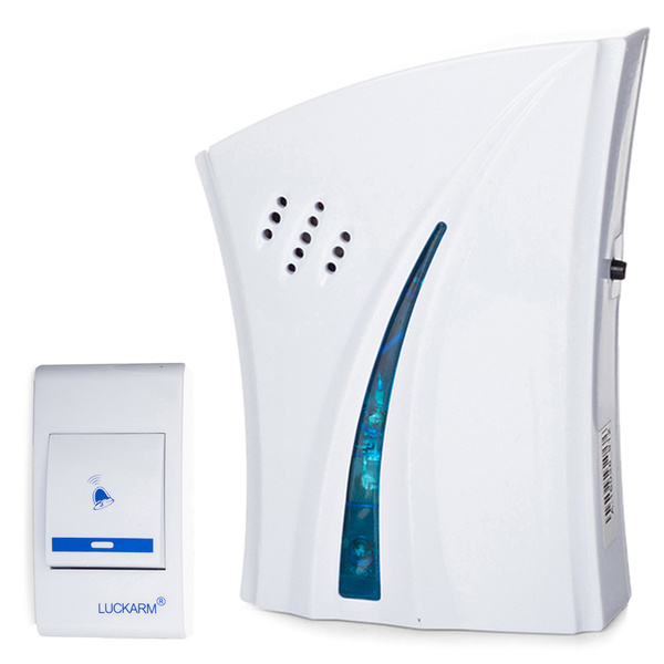 Batteriebetriebene kabellose glocke 1 gong fernbedienung led