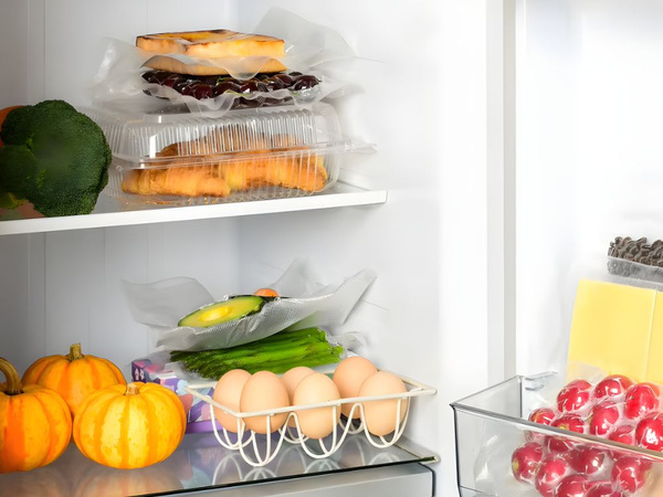 Vacuum packaging bags 28cm x 40cm 50 pcs for ridged sealing machine