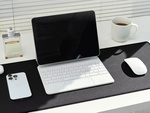 Gaming keyboard pad xxl 90x40 cm anti-slip schwarz