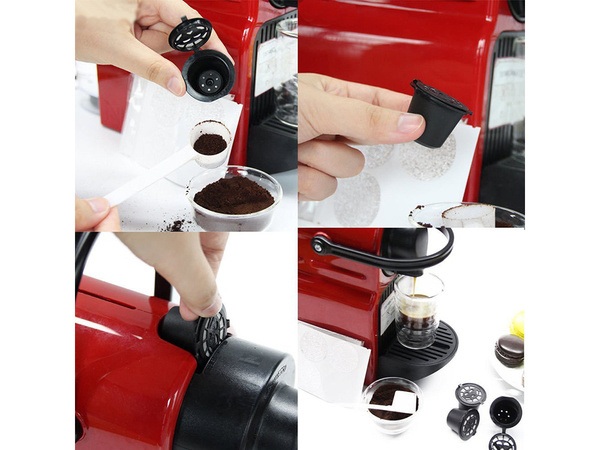 5 x wiederverwendbare nespresso-kaffeekapseln