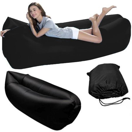 Piepūšamais dīvāns gulta lazy bag gaisa pludmales krēsls matracis recliner