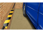 Garage wall bumper car door protector