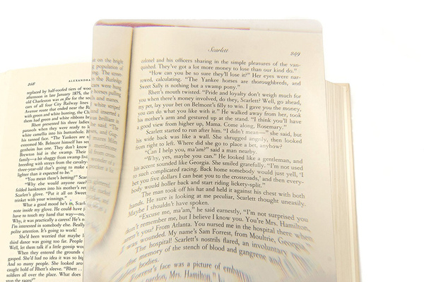 Reading line fresnel 18x12 b6 karte