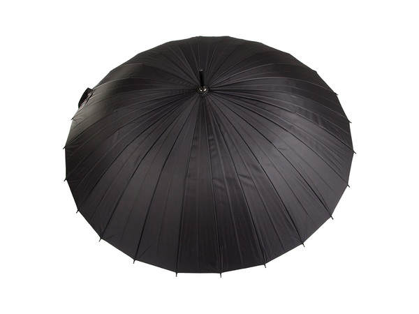 Grand parapluie noir robuste parapluie élégant