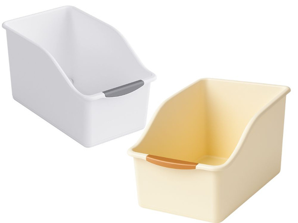 Plastikový organizér do kuchyně plastová nádobka do skříně na čistící prostředky kuchyně koupelna