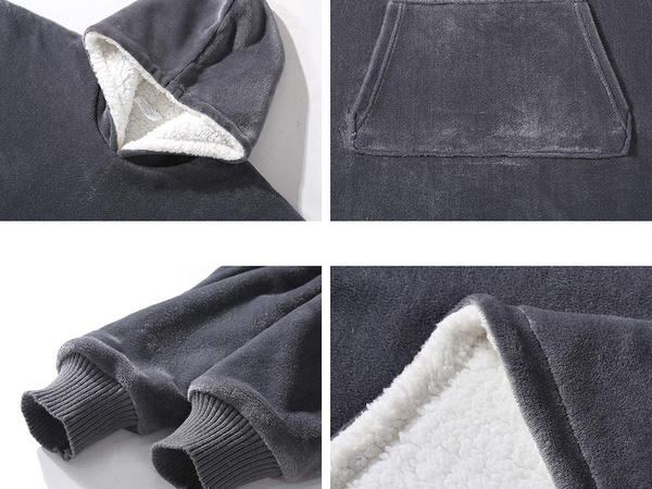 Silts džemperis oversize sega xxl 2in1 bieza vilnas drāna