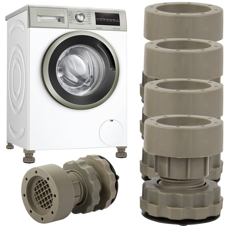 Tampoane anti-vibrații pentru mașină de spălat vase mașină de spălat vase frigider uscător 4 buc cauciuc