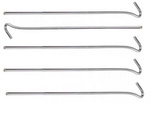 tent piles anchor pigs steel 31cm 10pcs hook & lamp; loop pins