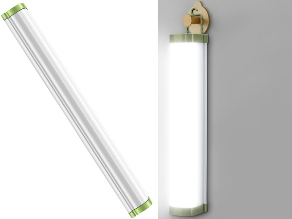 Lampe d'atelier à led avec crochet aimanté batterie rechargeable universelle powerbank