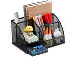Desk organiser 6 compartment drawer