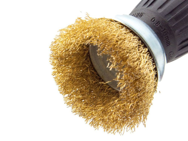 Misiņa stiepļu birstes skrūvgriezim 5 gab. Dažādu izmēru komplekts