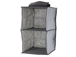 Wardrobe organiser hanging shelf with 2 shelves 50cm