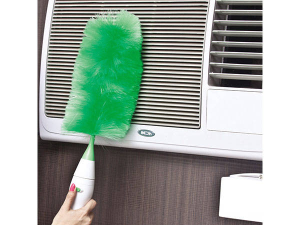 Brosse de dépoussiérage électrique balai rotatif