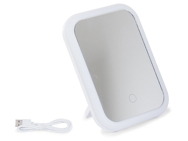 Led illuminated make-up mirror