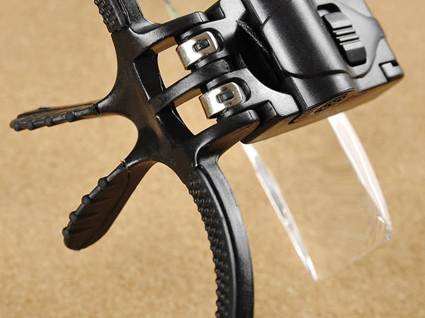 Linterna frontal lupa gafas linterna 2 led gw