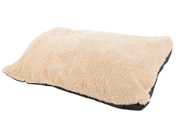 Plyšová posteľ pre psa mäkký vankúš gauč posteľná bielizeň nadýchaná