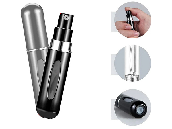 Atomizer podróżny z rozpylaczem do perfum flakon 5ml dozownik na perfumy