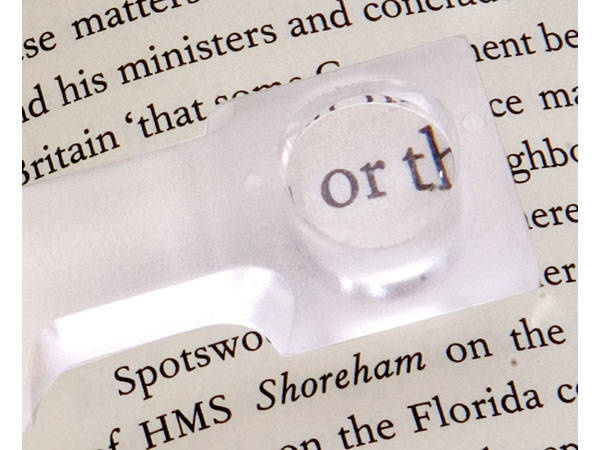 15 cm lectură liniară liniară 2.5 5x