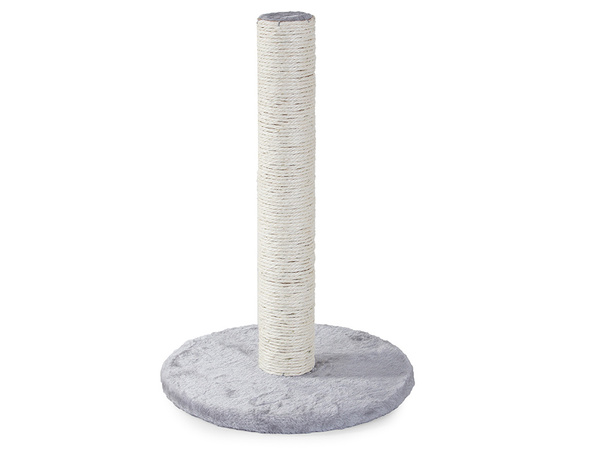 Cat scratcher cat post ball toy