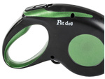 Lanyard automatic with locker block for dogs long strip 5m 15kg