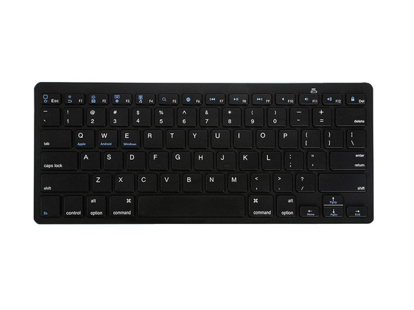 Bezvadu bluetooth tastatūra datoram ipad mac maza, plāna, zema profila