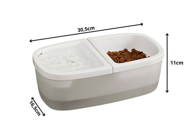 Brunnen katze napf hund wasser und futter automatische tränke 2in1 usb
