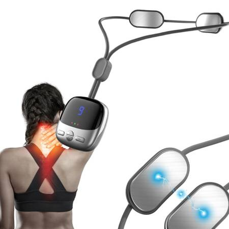 Electrostimulator neck massager small warming 9 power levels