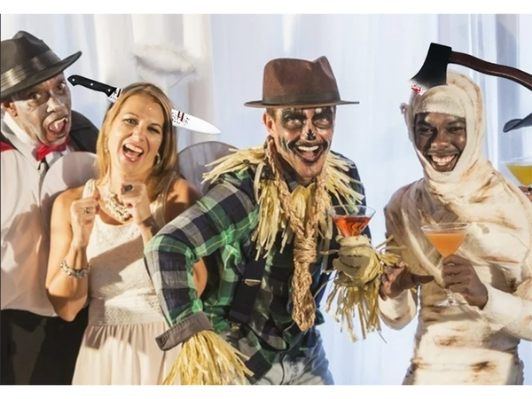 Balta halloween fejpánt balta jelmez