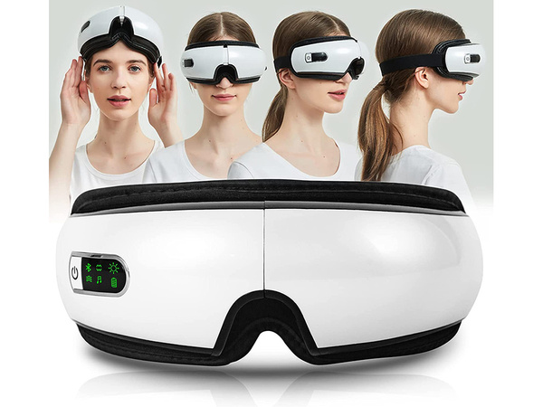 Eye massager with heating bluetooth 3 modes