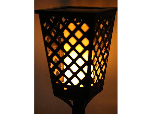 Lampe de jardin solaire lampe torche lanterne capteur