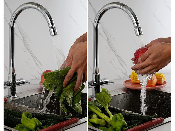 Perlator wasserhahn verlängerung beweglich 360 variable spray