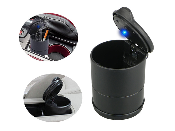 Cendrier de voiture à led éclairé