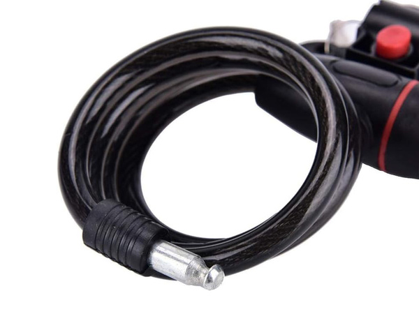 Candado bicicleta candado bicicleta llave seguridad cable fuerte