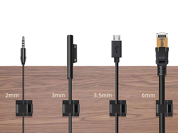 Cable organiser wiring holder clips 10pcs