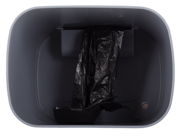 Coș de gunoi sac liber automat 17l