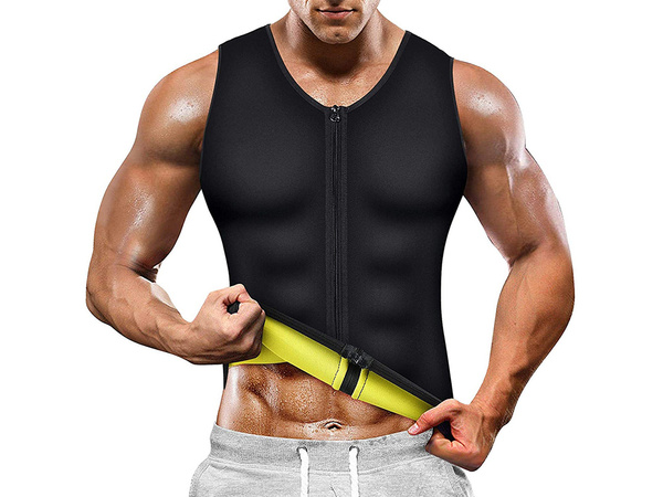 Pánske neoprénové fitness tričko na chudnutie