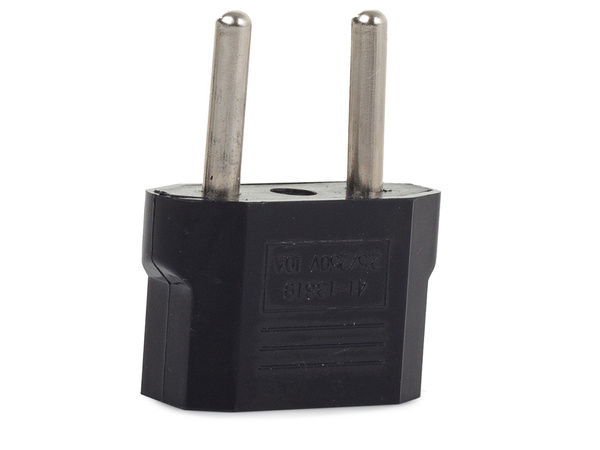 Adaptateur de fiche adaptateur polonais pour prise universelle 125v - 250v 6a