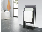 Bathroom towel rack loft metal towel rack for bathroom dryer