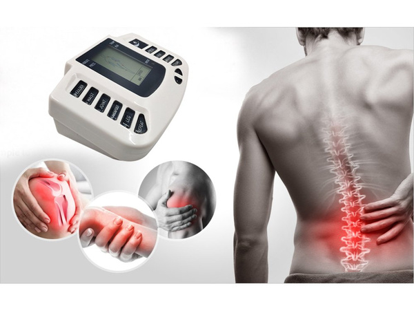 Electroestimulador músculo ems tens taps